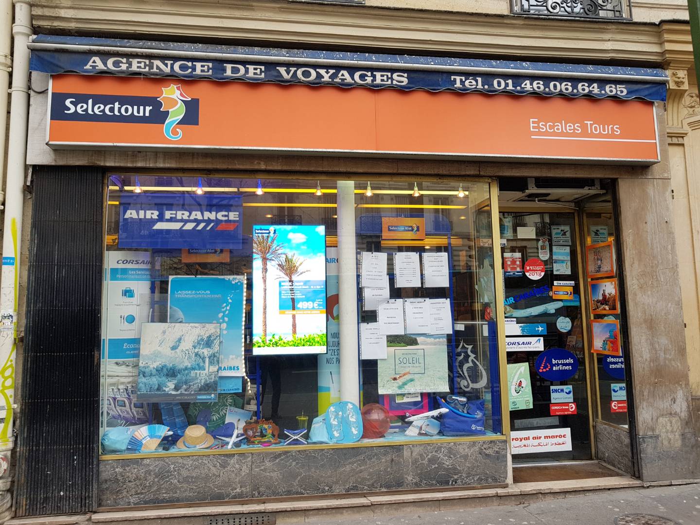 Agence De Voyage Escales Tours A Paris